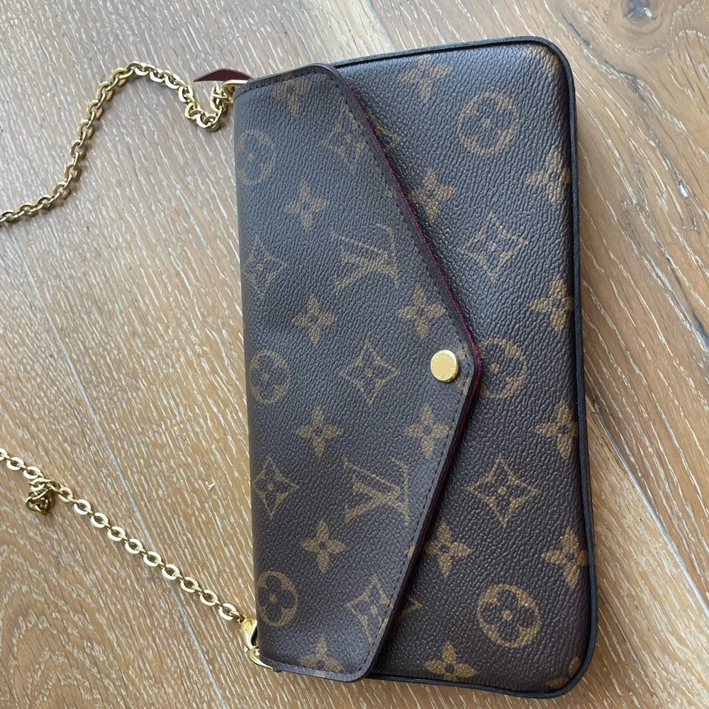 Louis Vuitton wallet on chain cross body bag - Picture 4 of 6